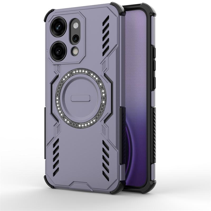 Back Cover For Oppo Reno 14 Pro Case For Oppo Reno 14 Pro Magnetic Adsorption Wireless Charge Cover For Oppo Reno 14 Pro Case
