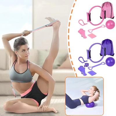Yoga Pilates Circle 13-piece Fitness Set Home Exercise Novice Yoga Equipment Accessories