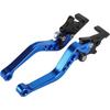 1Pair Aluminum Motorcycle Brake Handle 6-position Adjustable Brake Clutch Levers  Bike Parts
