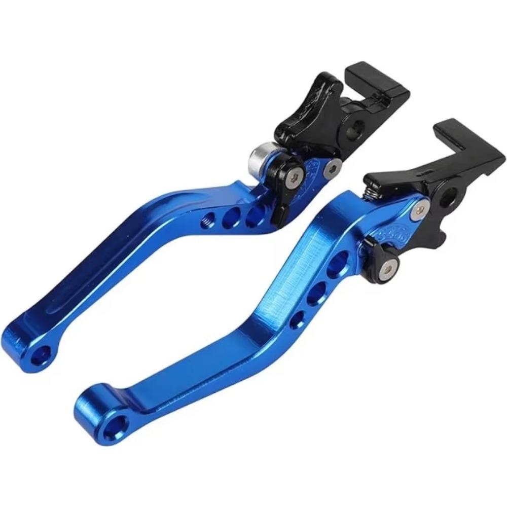 1Pair Aluminum Motorcycle Brake Handle 6-position Adjustable Brake Clutch Levers Bike Parts