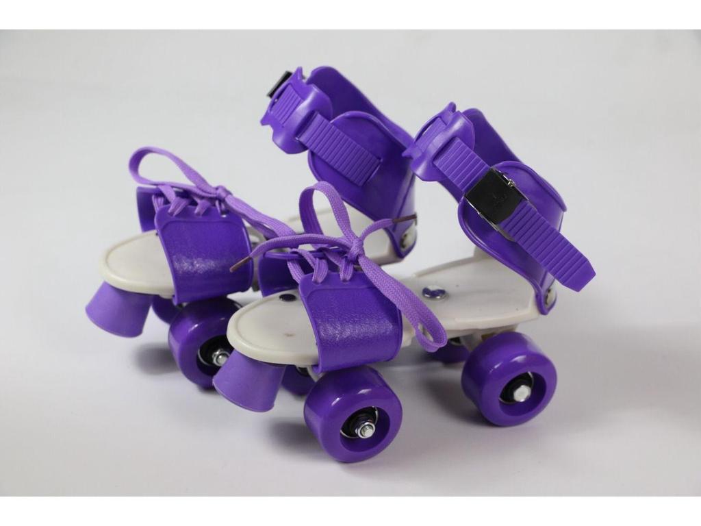 Children's Double-Row Four-Wheel Roller Skates with Protective Gear
