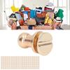 200 Sets Chicago Screws Round Head Rivets 7x5mm   Handcraft Pure Copper Round Head Rivets Leather Rivets for Handbag