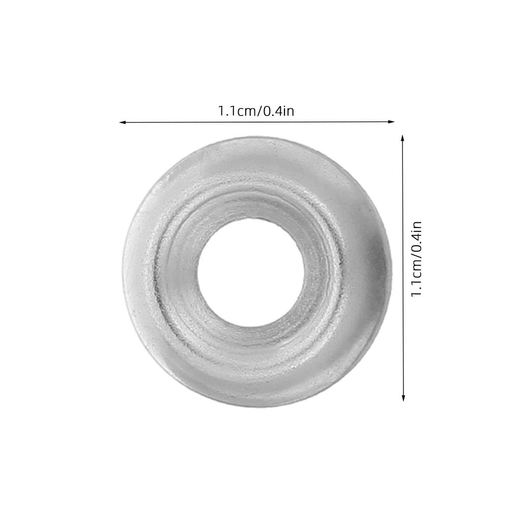 200Pcs Stainless Stainless Steel Countersunk Finish Washers Cup Washers for Screws Marine Electronics Hardware Black