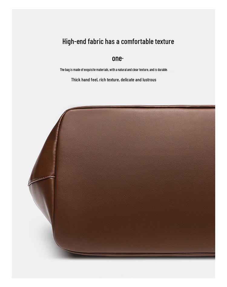 Trendy Large Capacity Women's Clasp Handbag - Versatile and Stylish Single Shoulder Bag