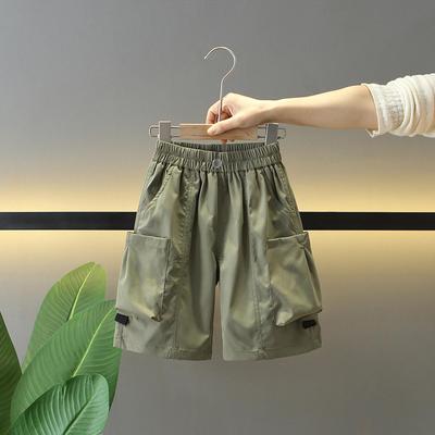 Boys' Shorts 2025 Summer Children's Thin Capri Pants
