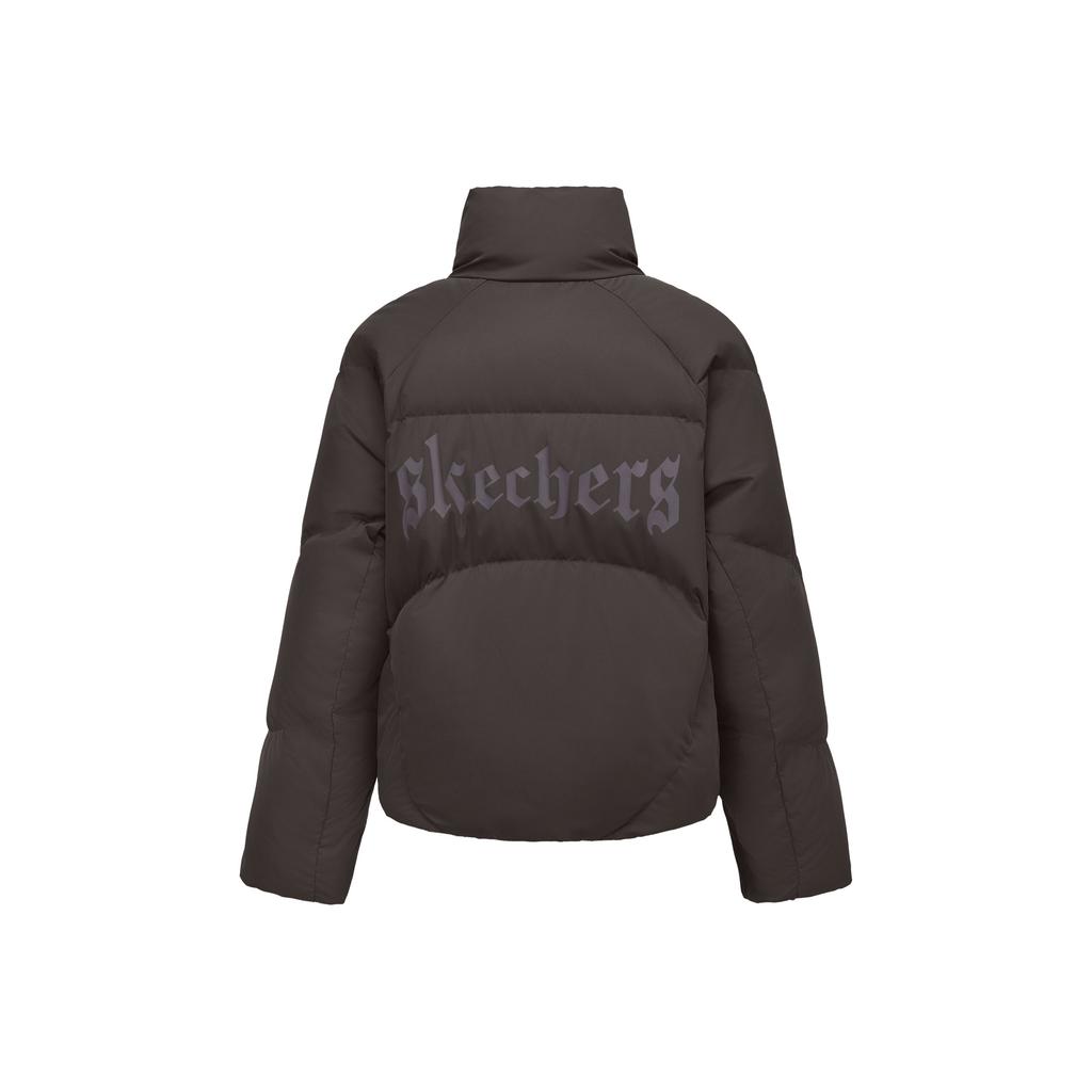 Skechers Warm Waterproof Anti-Static Short Down Jacket Women Outerwear L425W019-05U5