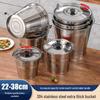 Xihe 304 Stainless Steel Food Grade Bucket with Lid