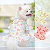 Cherry/Flower Printed Dog Dress Summer Pet Princess Skirt for Small Medium Girl