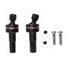 2Pcs Metal Front Axle Universal CVD Drive Shaft 5Mm Hex for C14 C24 B14