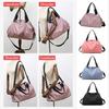 Travelling Bag Solid Color Replacement Telescopic Large Capacity Single Shoulder Lifting Handle Fitness Yoga Bags Pouch