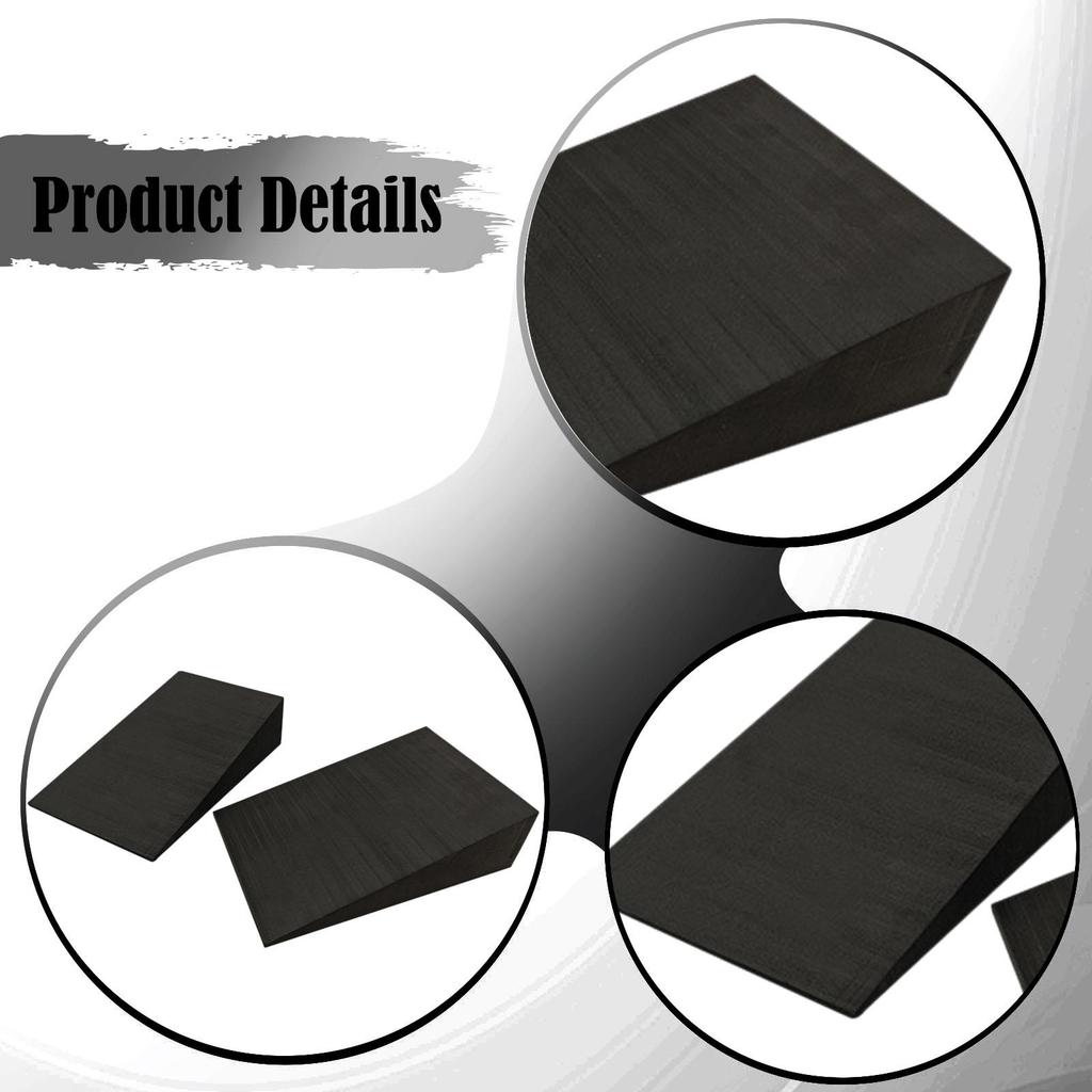 Block Heel Raise Incline Board Calf Support Made of EVA Material with Grippy Surface for Gymnastics