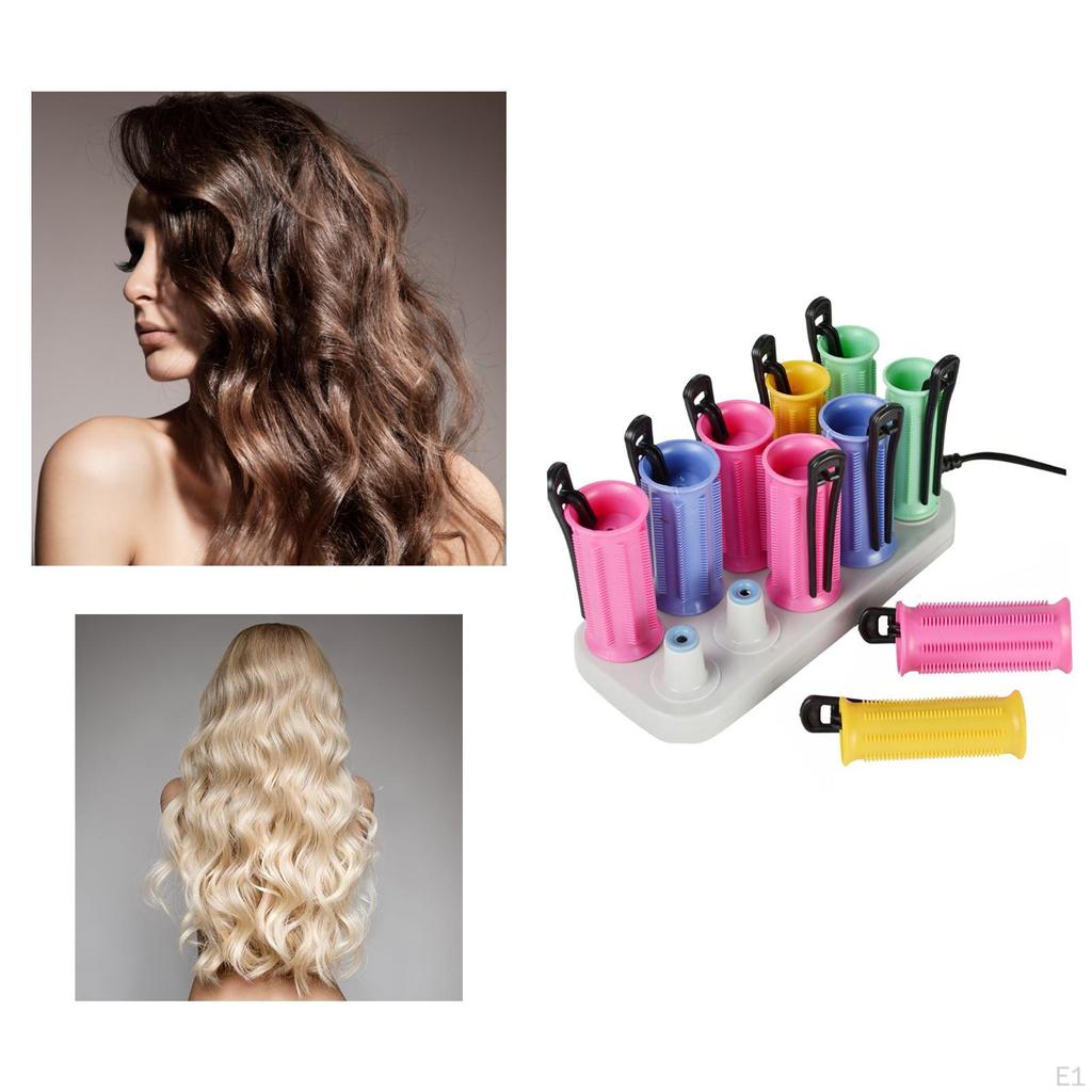 Bigodini da parrucchiere elettrici riscaldati da donna 20mm-30mm Waver