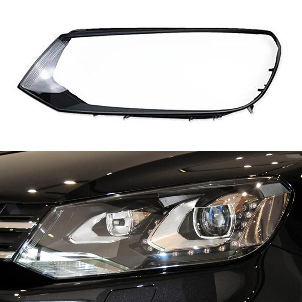 Car Headlight Lens Cover Lampcover Cover Lampshade Shell For Volkswagen VW Touareg 2011 2012 2013 2014 Headlight Cover