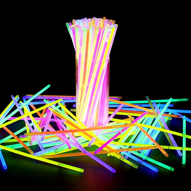 Glow Sticks Bucket: Multi-Color Children's Dance & Concert Light Sticks
