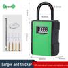 Wall-Mounted Key Lock Box with Password for Temporary Use at Home and Guesthouses