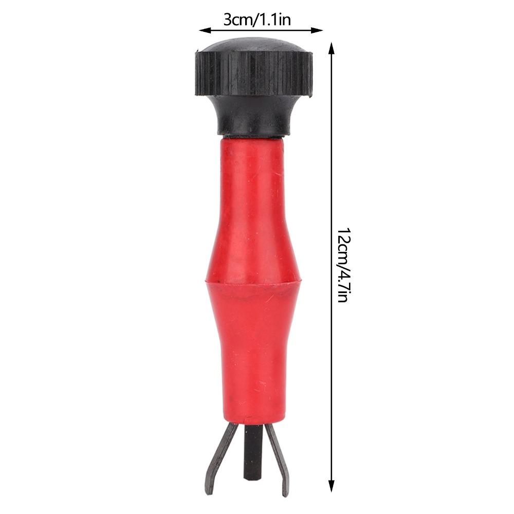 Heat Insulated Design MIG Nozzle Reamer Easy Clean & Quick Spatter Removal Arc Welding Torch Tip Reamer