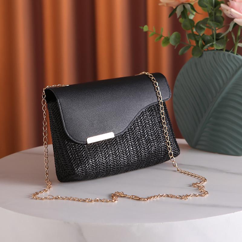 New Stylish Braided Chain Shoulder Bag