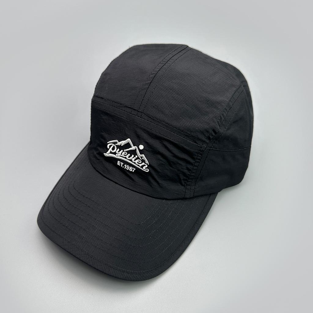 Outdoor Quick-Drying Contrasting Colors Embroidery Mountain Peak Letter Baseball Cap Men'S And Women'S Sunshade Travel Cap