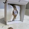 Used Working item Citizen xC Eco Drive pink gold wristwatch with box extra frames available