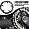 Mountain Bike Chain Guard Bike Wrap Protector Frames 40 Teeth 5-Hole Single Chainset Road Chainset Protector for Cycling