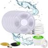 Cat Water Fountain Replacement Filter,12 Pack Carbon Filters, Cat &Dog Fountain of Pet Water Fountain Activated Carbon Filter