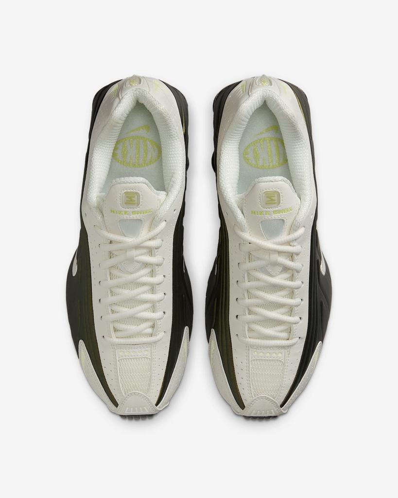 IB8062-133 Nike Shox R4 Olive Green (Women's)
