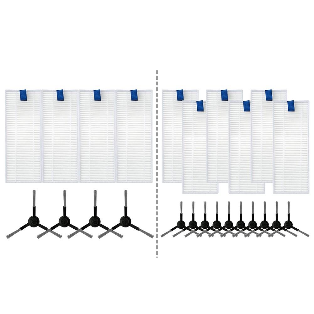 Compact Design Side Brushes Filters Direct Replacement Easy Installation