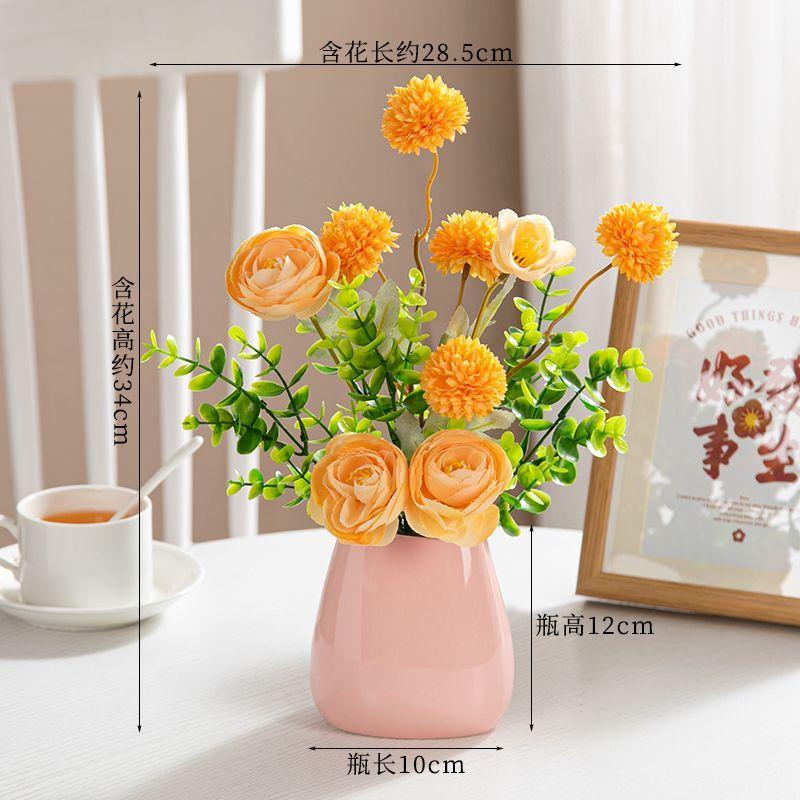 Artificial Flower Scented Lotus For Home Decoration Fake Flowers For Dining Table And Living Room Small Ornaments