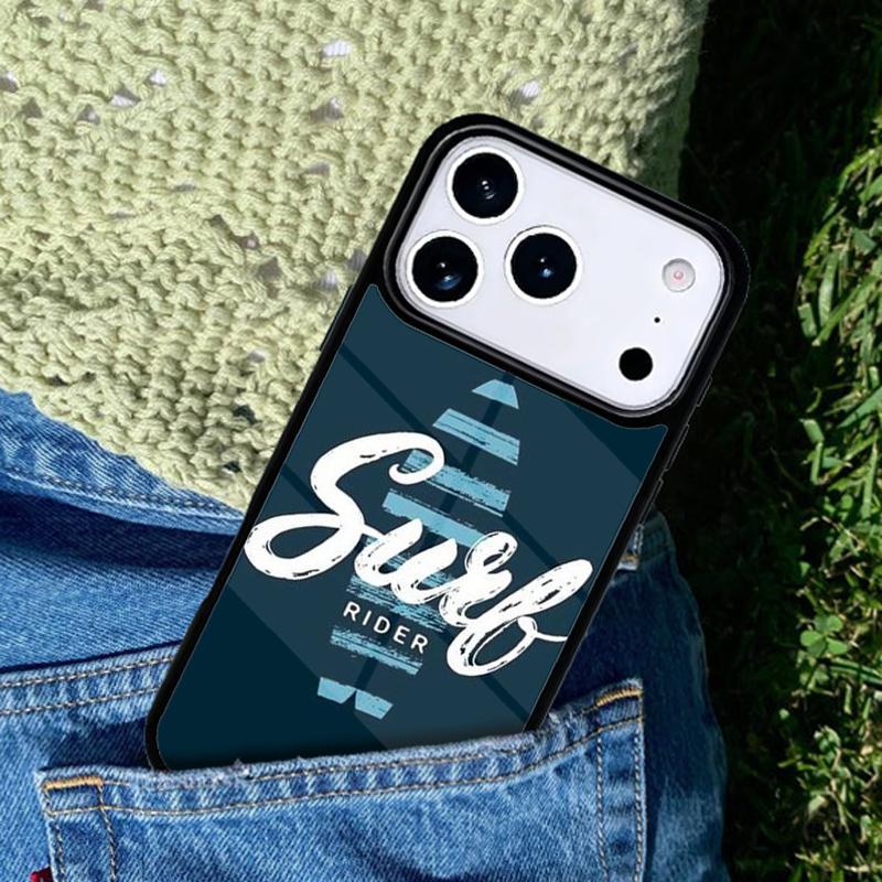 Surfing Hawaii Paradise Phone Case For iPhone 17 AIR 16 Pro Max 15 14 Pro 11 12 13 Shockproof Silicone Cover