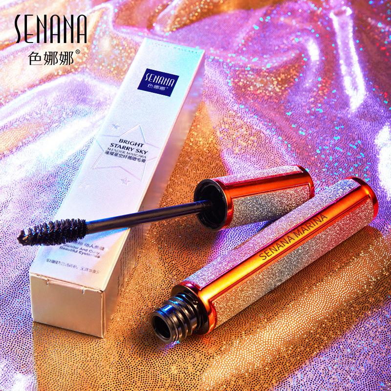 SENANA 4D Silk Fibre Lashes Dick verlängernde Wimperntusche