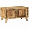 Coffee Table Brown 80 X 54 X 45 Cm Solid Mango Wood