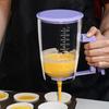 Pancake Batter Dispenser Bottle 4 Cup 900ml Pancake Maker with Squeeze Handle