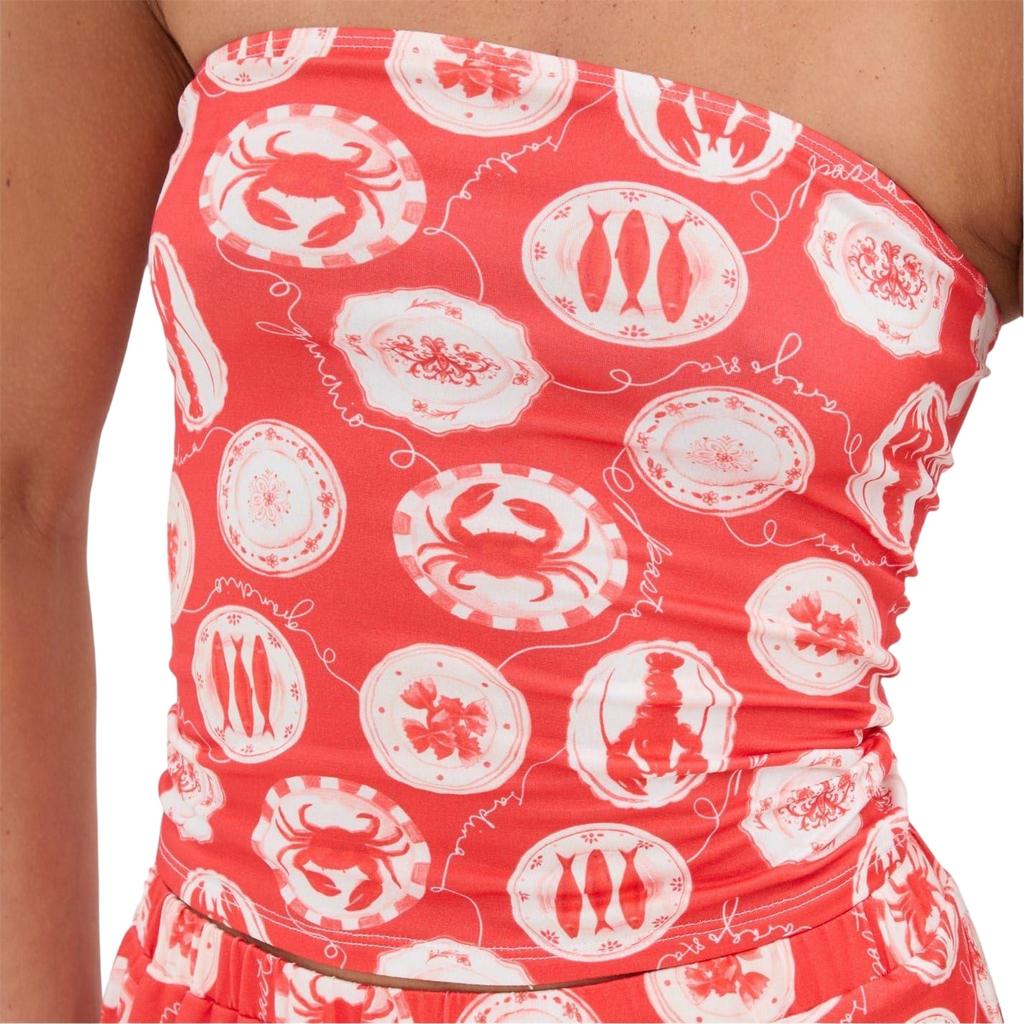 I Saw It First Womens/Ladies All-Over Print Tube Top