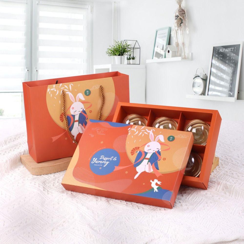 

Chinese Style Mid-Autumn Moon Cake Packaging Box Mooncake Gift Box Mid-Autumn Festival Gift