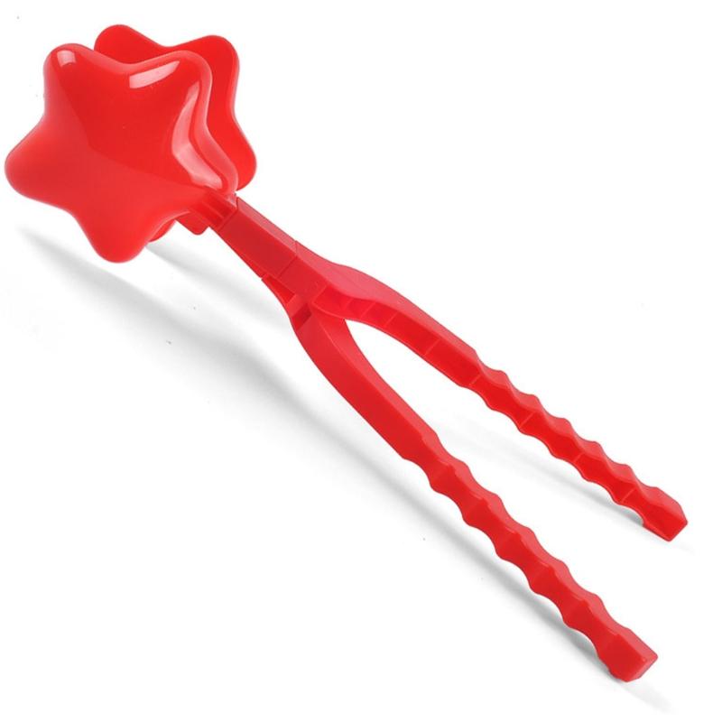 Nowość Dziecięce Zabawki Kula Śniegowa Ściskacz Uroczy Gwiazdka/Serce Kształtmaker Kuli Śniegowej do Zabawy Zabawki Gry na Świeżym Powietrzu Najlepszy Prezent