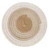 Gradient Cotton Yarn Woven Placemat Coaster for Western Restaurant Daily Dining Tableware Mat