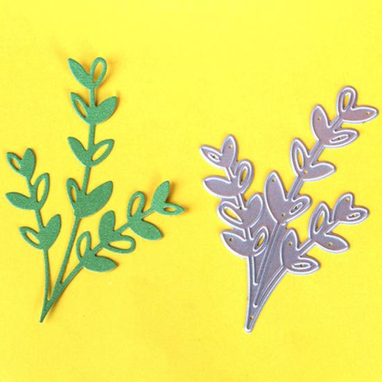 Branch Leaves Cutting Dies DIY Scrapbook Emboss Paper Cards Craft Stencil Mold