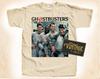 Ghostbusters V1 T-Shirt Vintage Natural Color Men's T-Shirt DTG Digital Print SIZES S M L XL 2XL 3XL 4XL 5XL