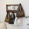 2026 New high-end Leather Rivet Bucket Bag Fashion Personality Trendy Cool Polka Dot Rivet Casual Underarm Bag Handbag