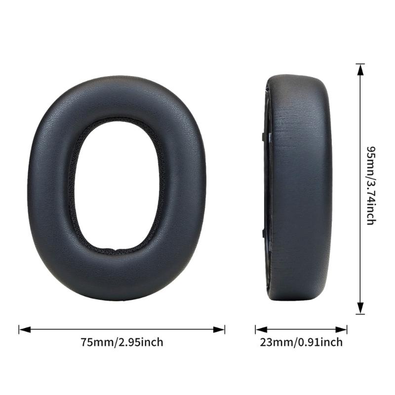 Replacement Ear Cushions For N700 Headphones Earpads With Memory Foam Easy Installation Comfortable Design Black