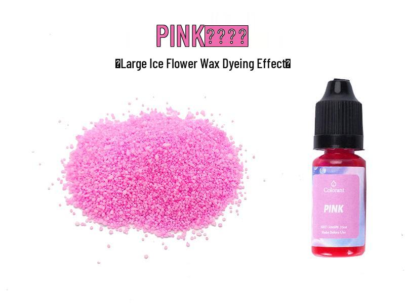 DIY Scented Candle Pigment, Oil-Based for Sand Painting, Ice Flower Wax, 10ML