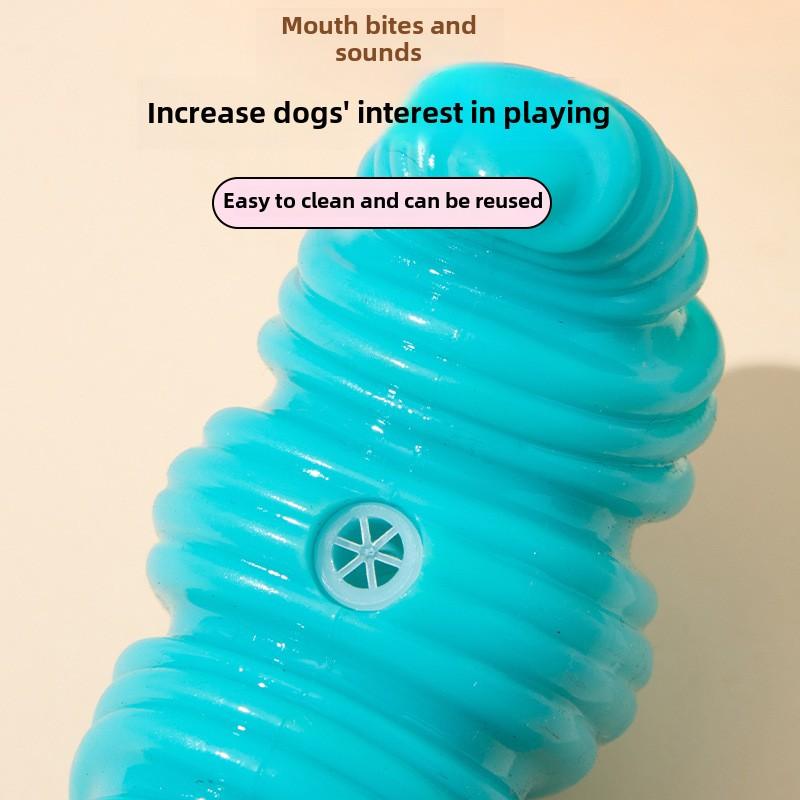Pet Cute Toys Universal for Cats and Dogs, Naughty Cute Cat and Dog Tpr Toys