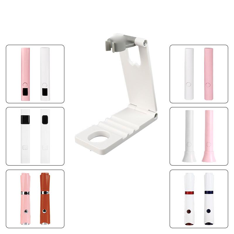 Nail Art Light Lamp Holder Nail Dryer Machine Phototherapy Lamp Bracket Rotatable And Foldable Nail Art Uv Light Lamp Holder