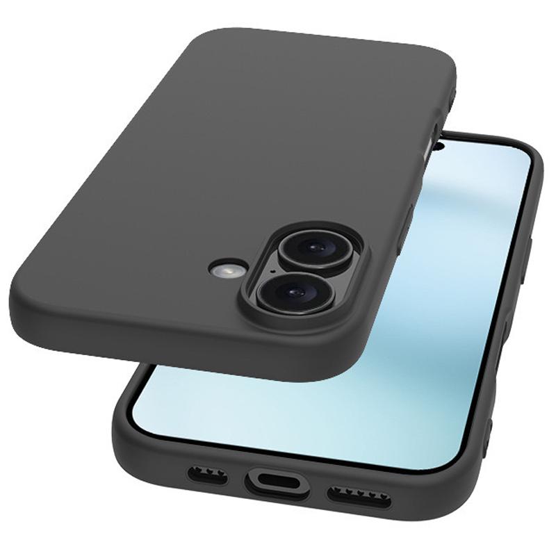 

For iPhone 16 Plus TPU Case Matte Mobile Phone Protective Cover A