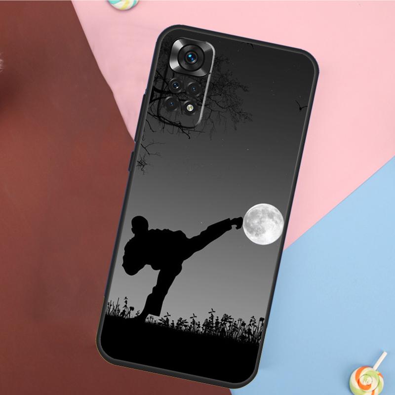 

Kung Fu Karate Taekwondo Martial Arts Cover For Xiaomi Redmi Note 14 13 12 9 10 11 Pro 9S 10S 11S 12S Redmi 14C 10C 12C 13C Case Redmi 10C