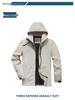Men's Waterproof Windbreaker Jacket - Spring/Autumn, Breathable, Plus Size, Hooded, for Casual Camping and Mountaineering