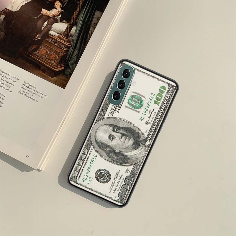 Banknote Dollar Cash Money Phone Case For Samsung Galaxy A02S A03S A12 A22 A32 A42 A52S A72 A16 A26 A36 A56 A13 A23 A33 A53 A73