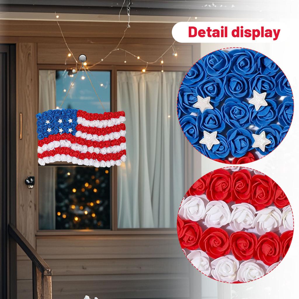Independence Day Door Hanging Outdoor Garden Decoration Flag Holiday Party Wall Hanging
