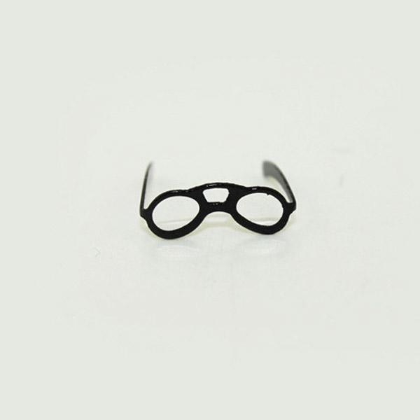 

1:12 Кукольный дом, мини-модная модель очков для мужчин и женщин, аксессуары для кукольного дома чёрный