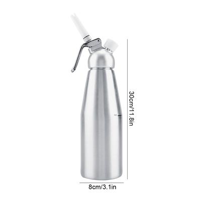 1000ml Portable Aluminum  Whipped Crm Dispenser Foamer Dessert Tool